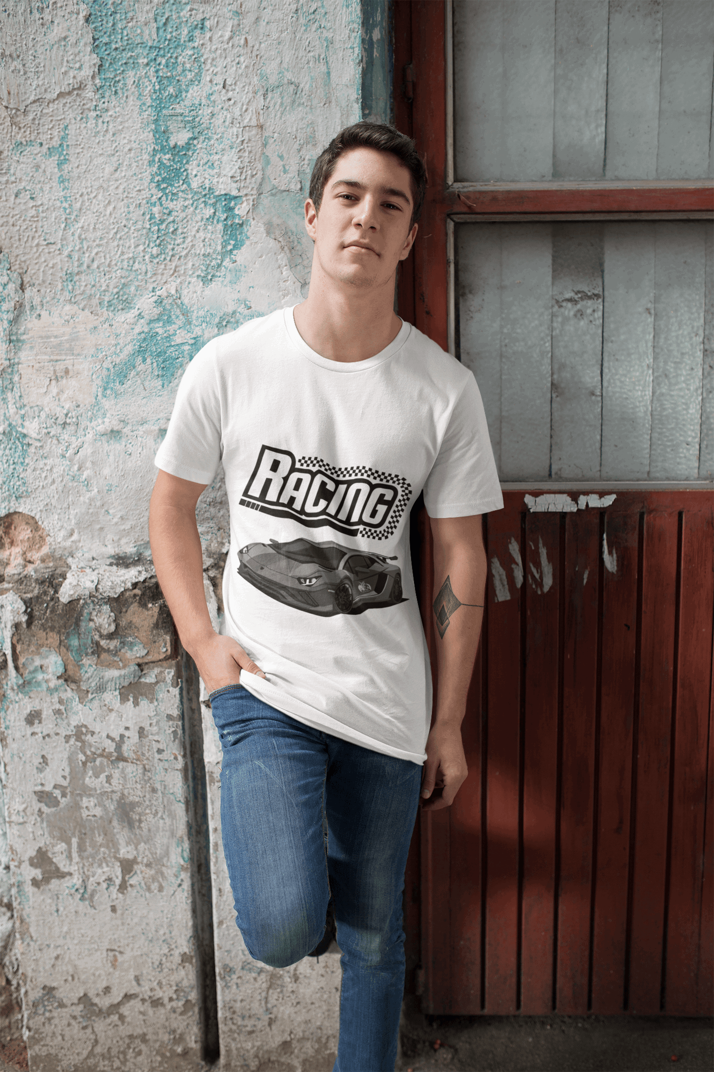 Herren T-Shirt Racing - MIRUBA