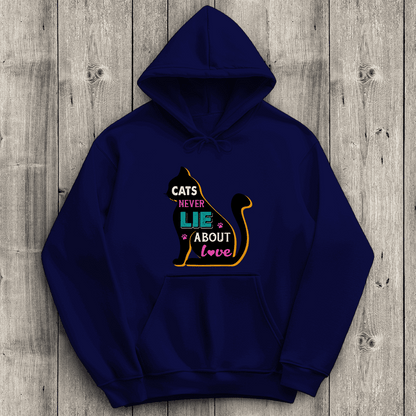 Damen Promo Hoodie Cats never Lie - MIRUBA 