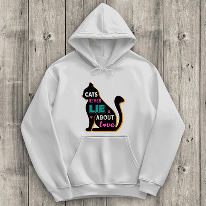 Damen Promo Hoodie Cats never Lie - MIRUBA 