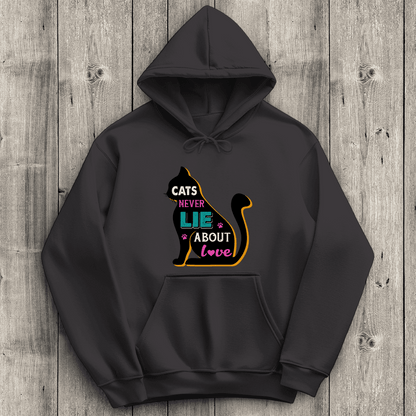 Damen Promo Hoodie Cats never Lie - MIRUBA 