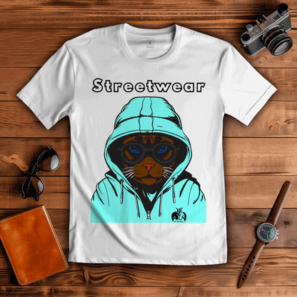Herren T-Shirt Streetwear Katze - MIRUBA 