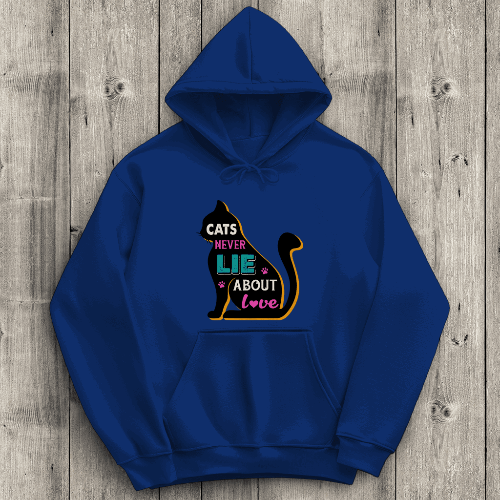 Damen Promo Hoodie Cats never Lie - MIRUBA 