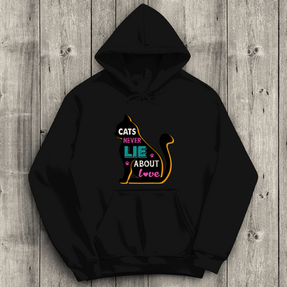 Damen Promo Hoodie Cats never Lie - MIRUBA 